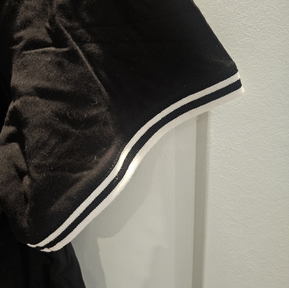 Armani Exchange Polo SHORT SLEEVE Shirt Men Black LIKE NEW!  MEDIUM - Picture 5 of 9